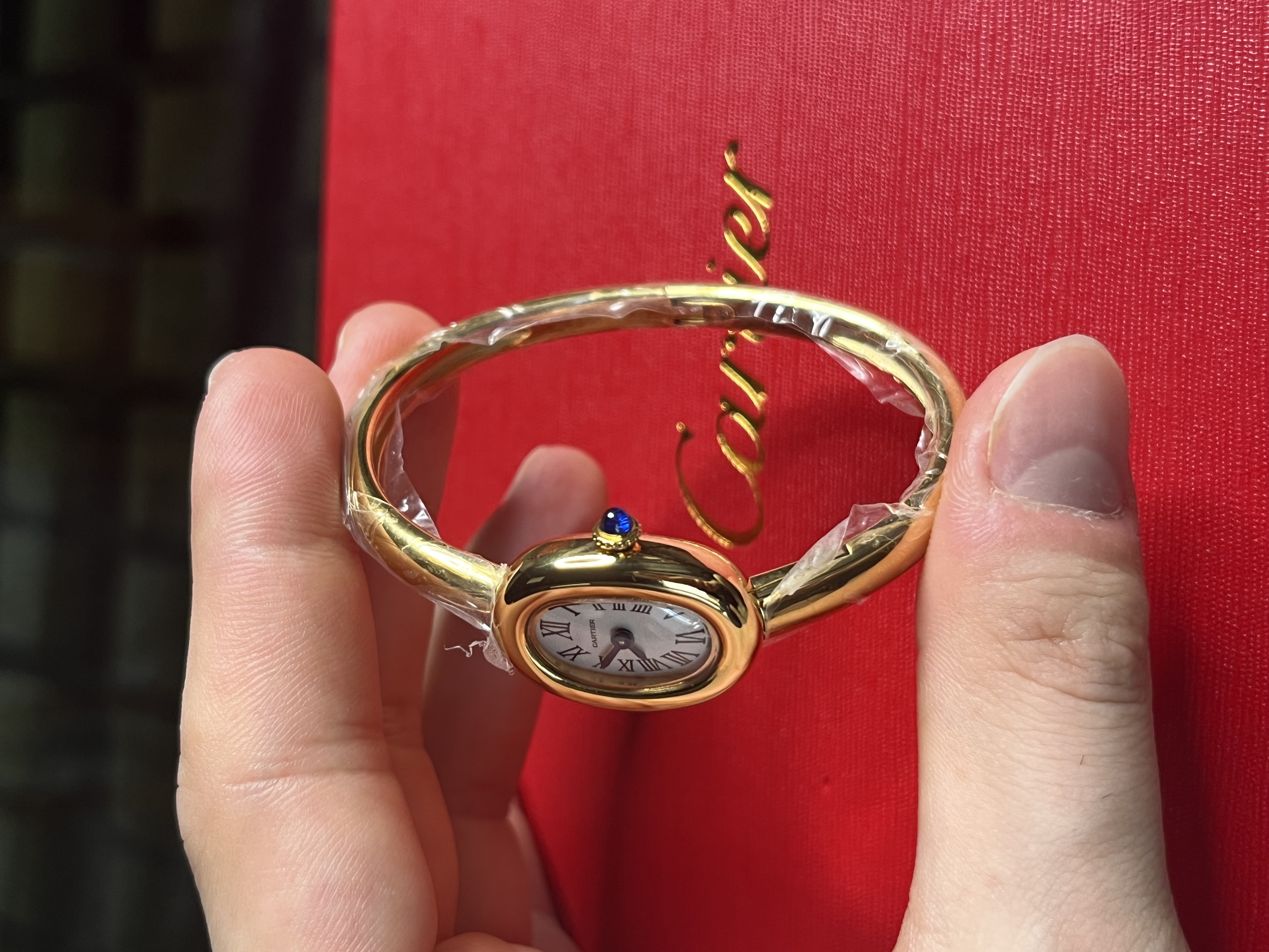 Cartier Baignoire Gold