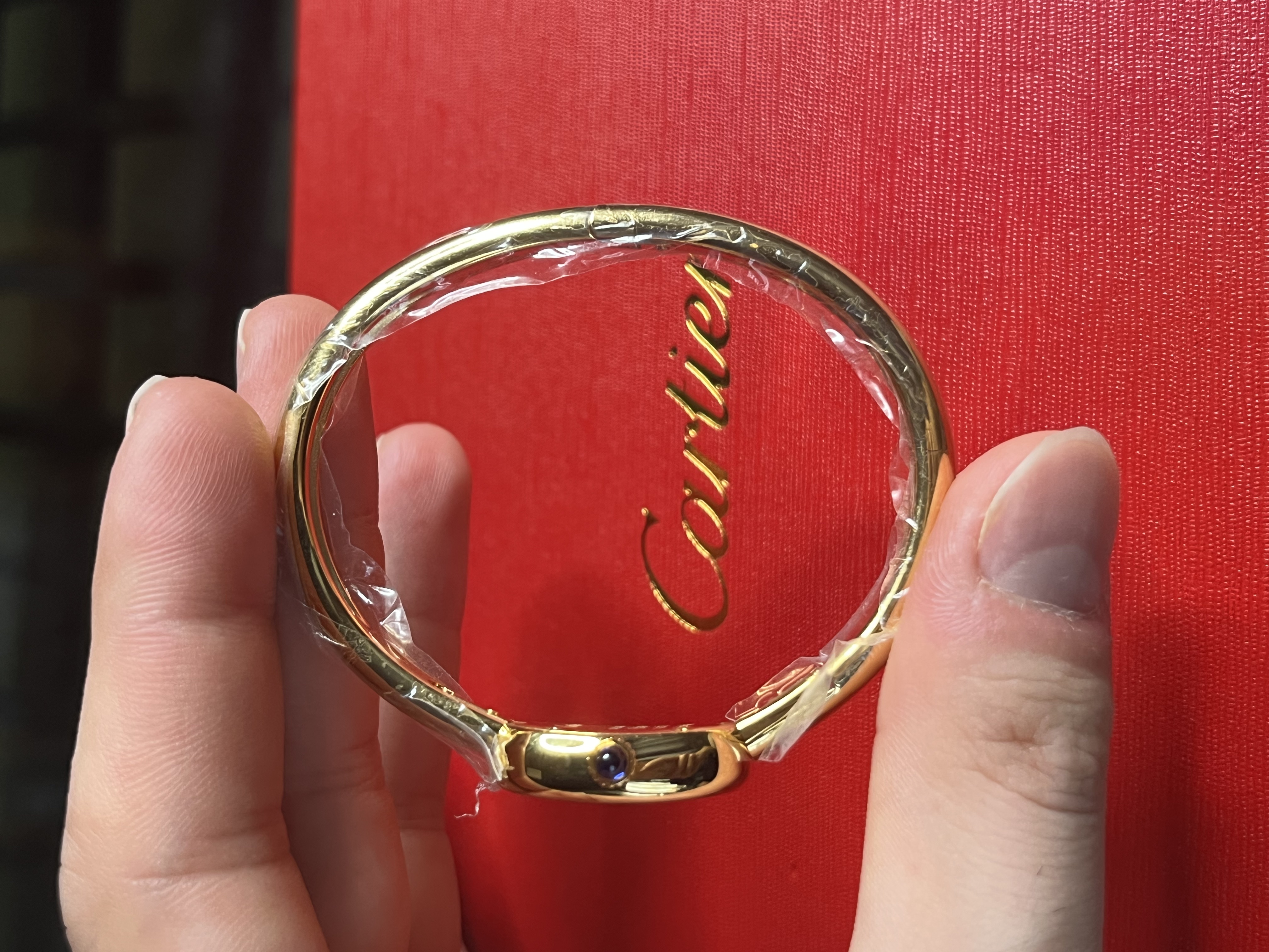 Cartier Baignoire Gold