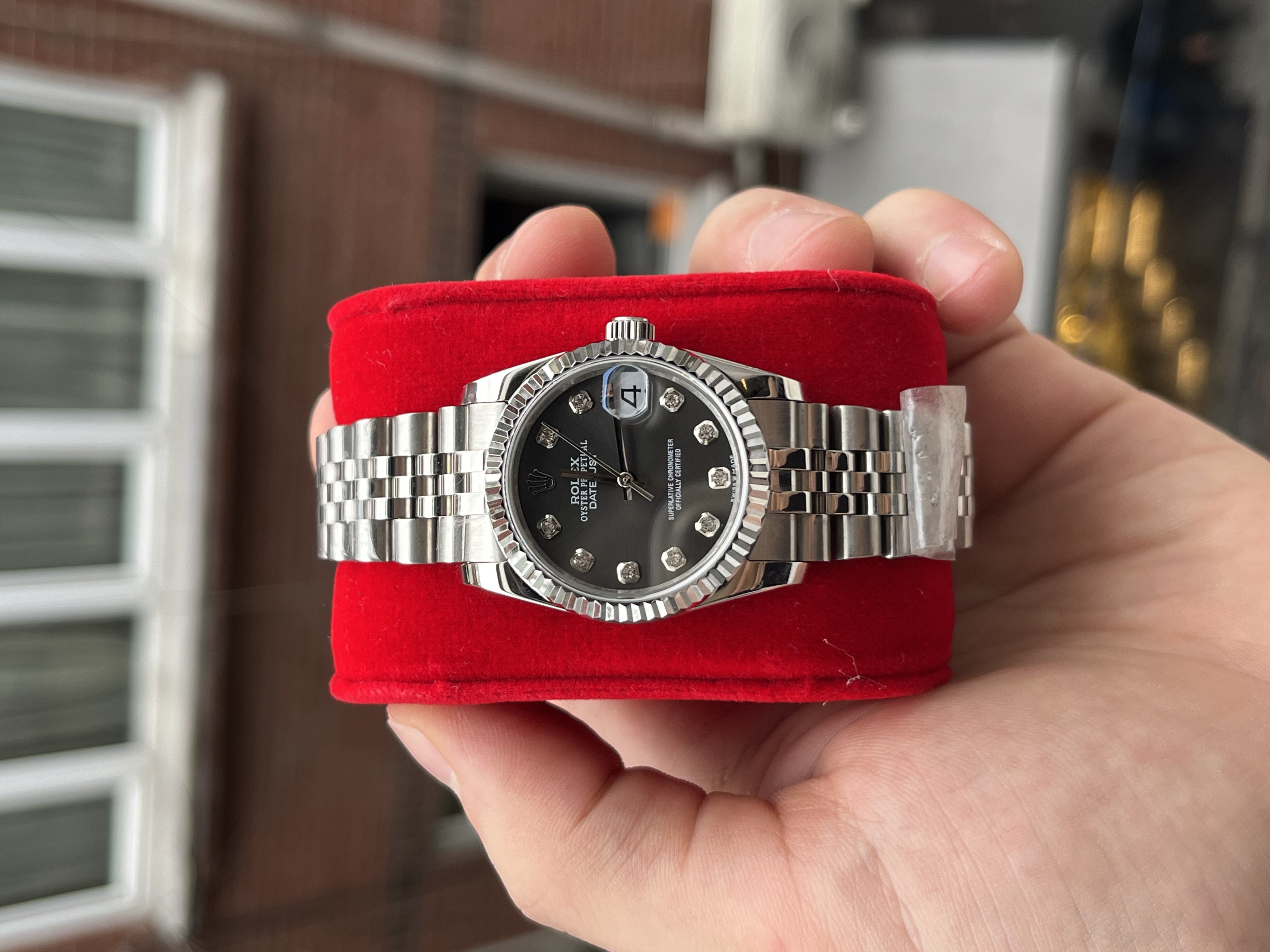 Rolex Datejust Jubilee Rhodium Gray 31mm