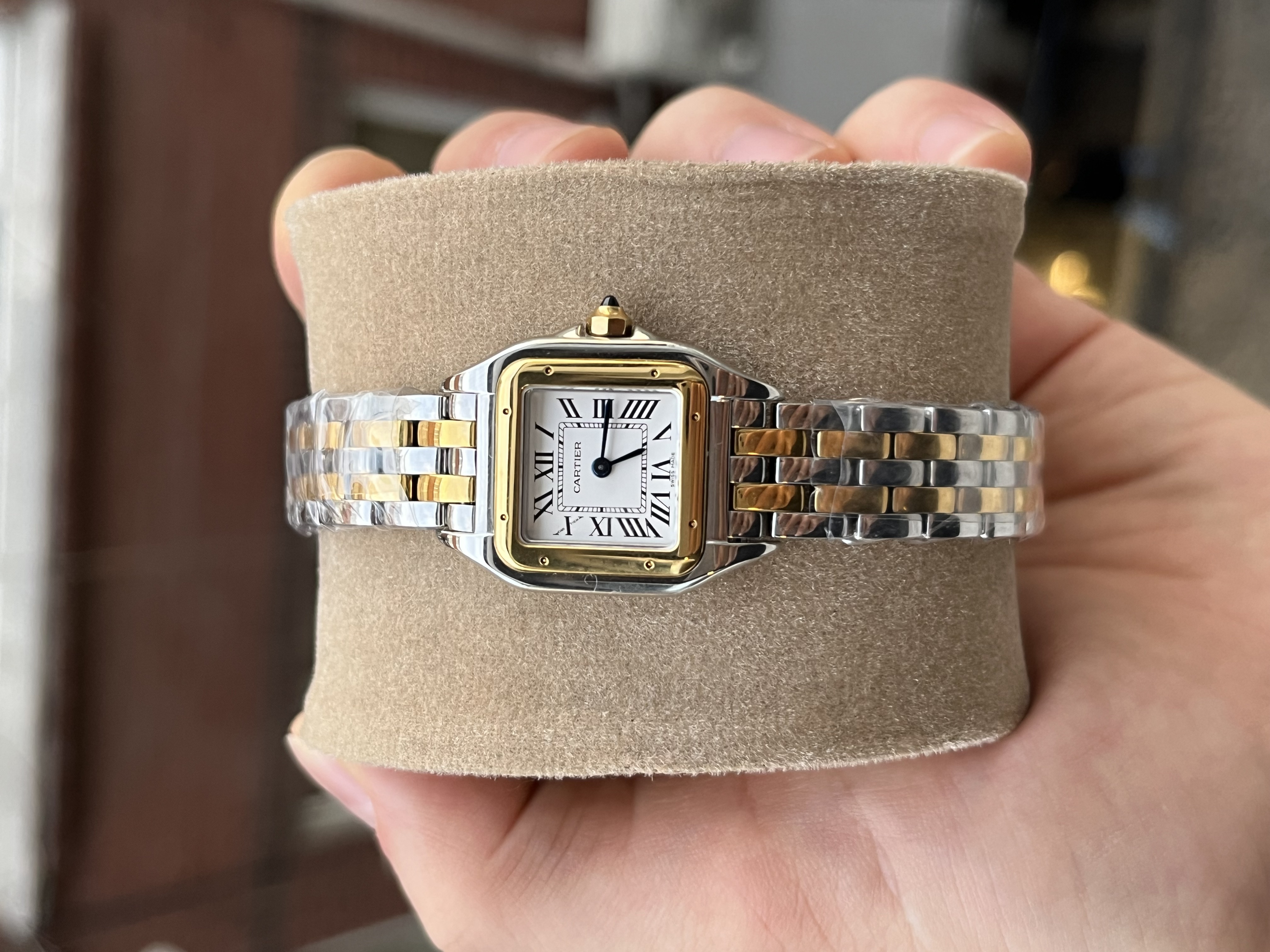Cartier Panthere Gold Silver 22mm Small Superclone