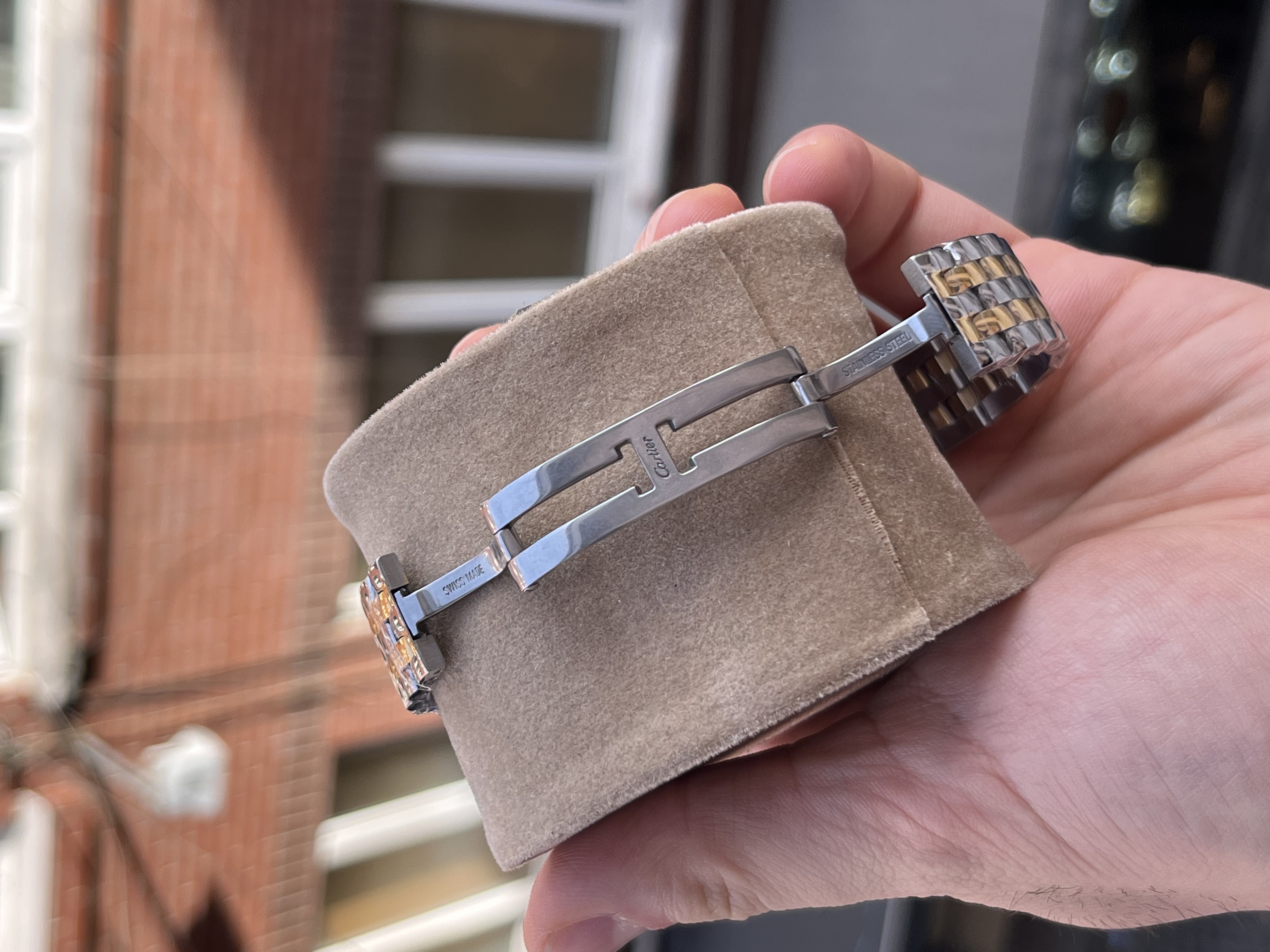 Cartier Panthere Gold Silver 27mm Medium Superclone