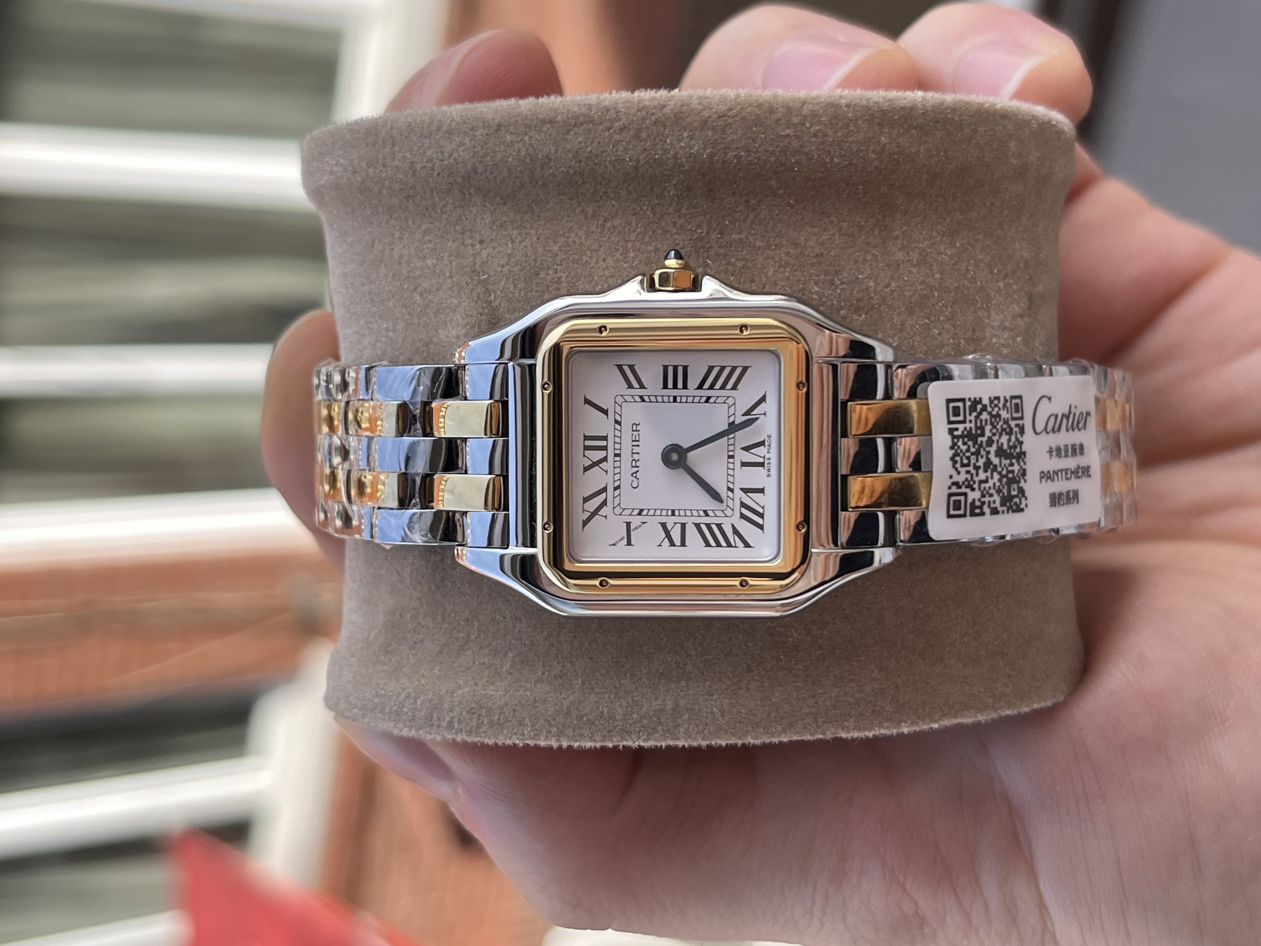 Cartier Panthere Gold Silver 27mm Medium Superclone
